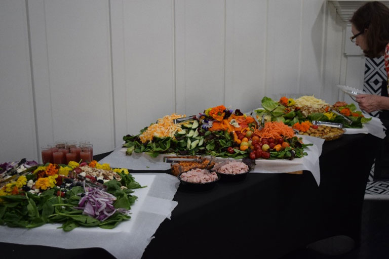healthy food spread