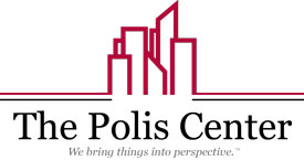 The Polis Center logo